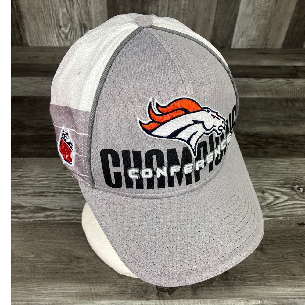New Era Denver Broncos AFC Champions Super Bowl XLVIII 39THIRTY Stretch Fit Hat